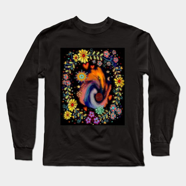 Coming Through. Long Sleeve T-Shirt by HoundB